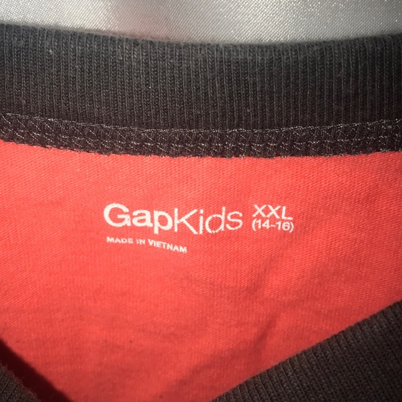 GapKids long sleeve “just chill” Size 14-16 - Picture 3 of 5